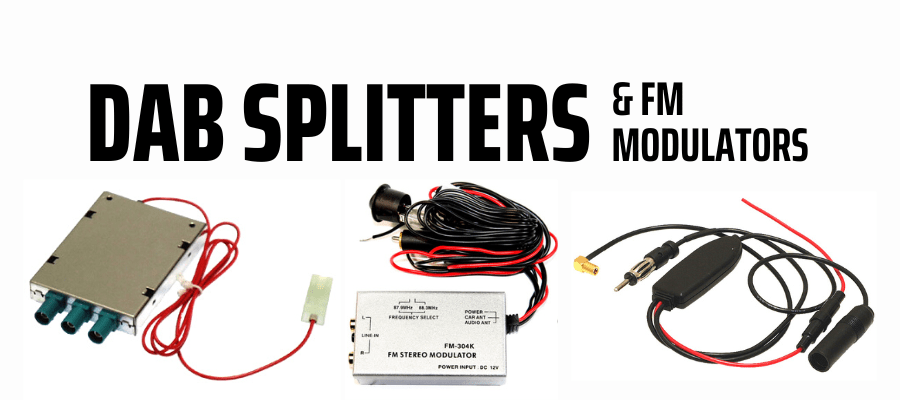 DAB Splitters and FM modulators