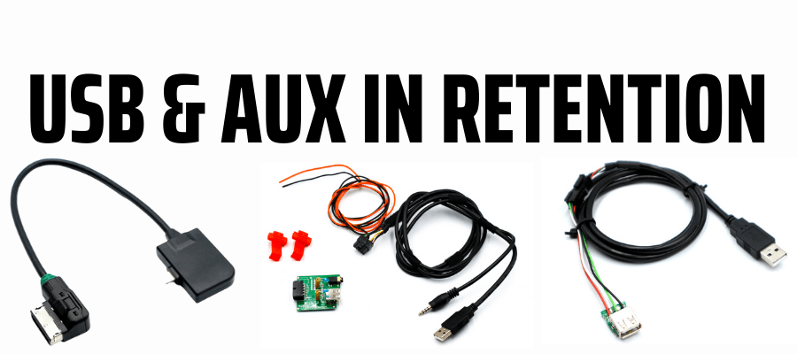 USB and AUX retention cables -Car Specific - InCarTec