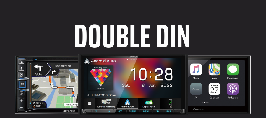 Double DIN Radio Head-units & Screens
