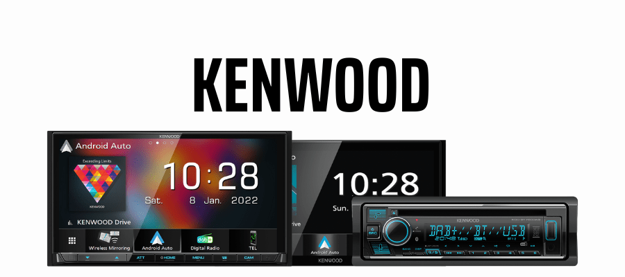 Autoradio - KENWOOD - 2 DIN DPX-7300DAB - CD - USB - Bluetooth