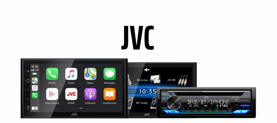 JVC aftermarket stereo head units