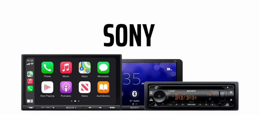Sony aftermarket stereo head units