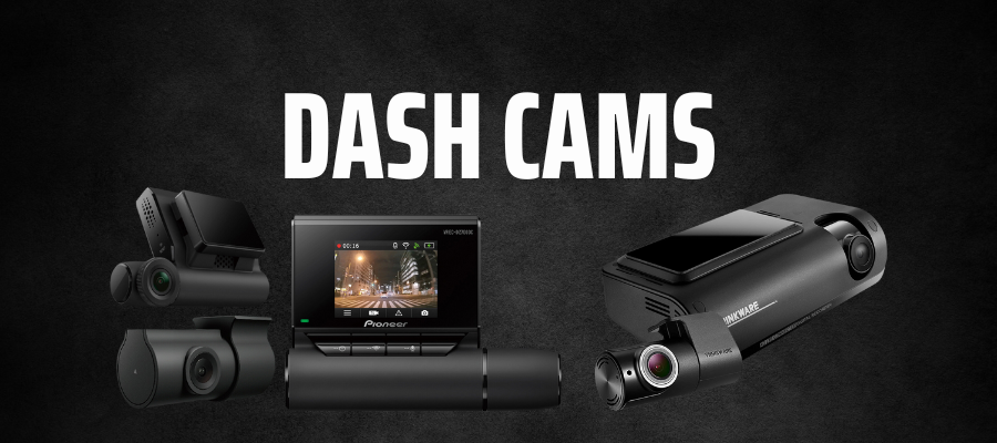 front and rear dash cams cameras