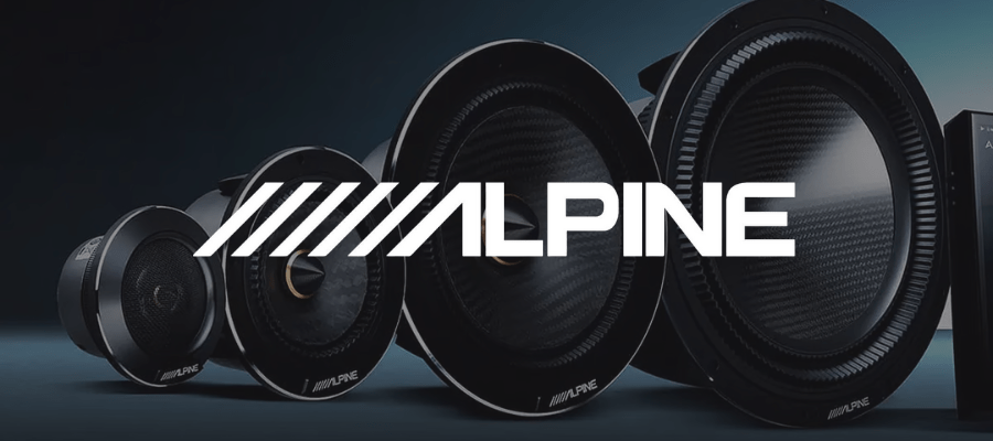 Full range of Alpine car speakers including coaxial and component sets – available at InCarTec for high-performance car audio upgrades
