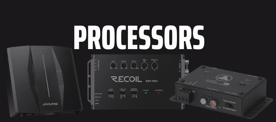 Amplifier processor for factory car audio integration