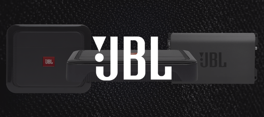 JBL amplifiers for car audio upgrades with powerful performance