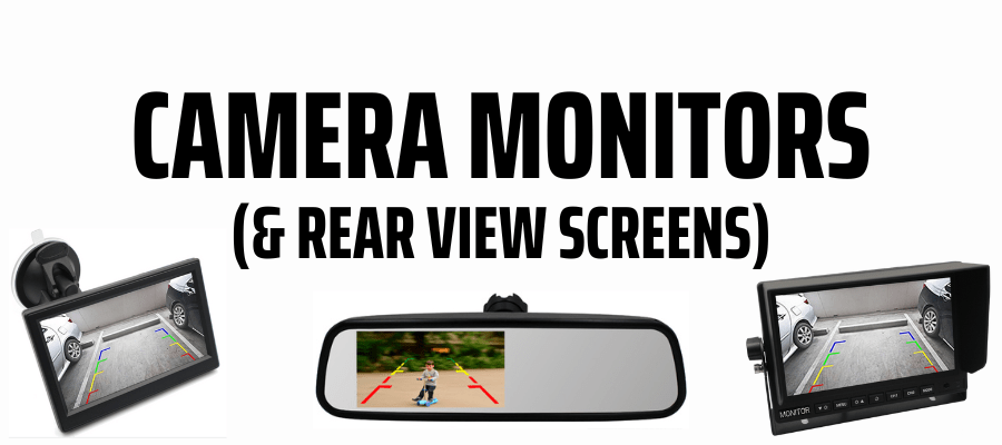 Camera Monitors & Rear-view Screens