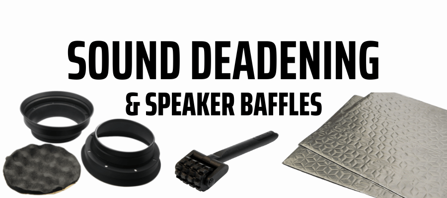 Sound deadening and Speaker Baffles