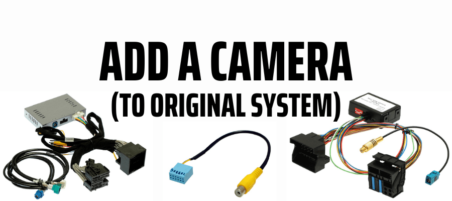 Add a Camera to vehicles original system/screen