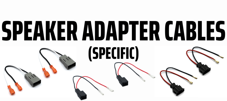 Speaker adapter cables- Car Specific