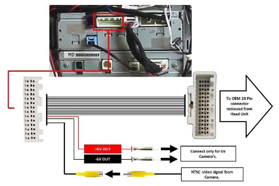 58 28 Pin Toyota Radio Connector Wiring Diagram Harness