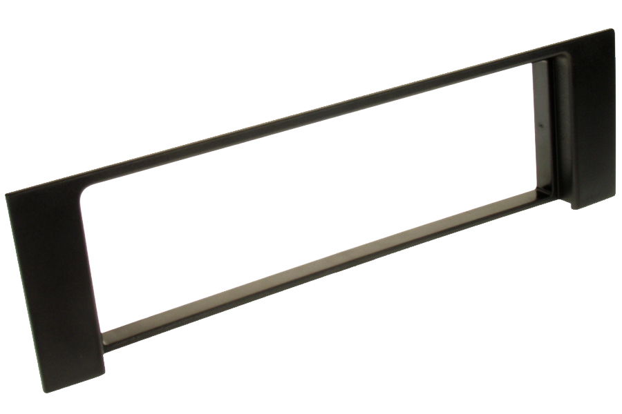 Audi A4 B6 (Concert II) single DIN (1-DIN) car audio stereo fascia adapter panel (MATT BLACK)