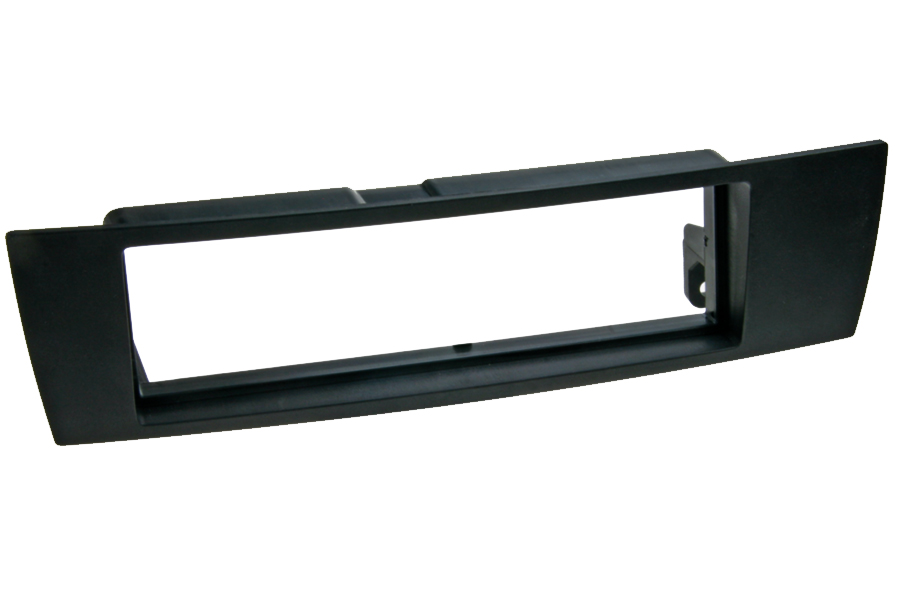 BMW 1,3 and Z4 Series Single DIN (1-DIN) car audio stereo fascia adapter panel (MATT BLACK)
