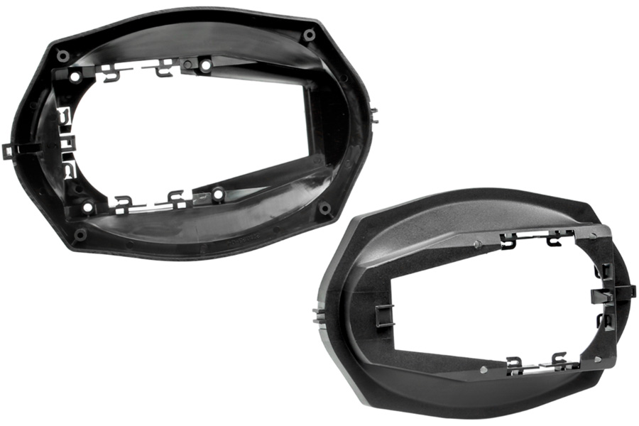 BMW 3 Series E36 (1990-1998) 6x9" rear shelf car speaker adapter panels 