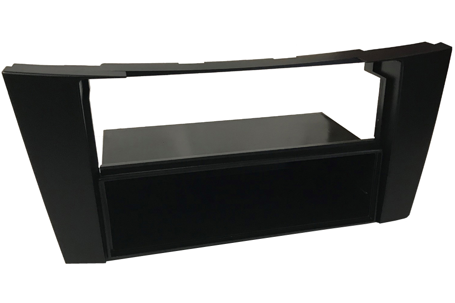 Mercedes CLS (05-10), E-Class (02-08) Single/Double DIN car audio fascia adapter (MATT BLACK)