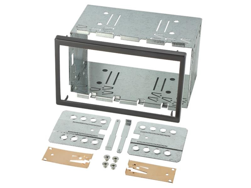 Double Din metal cage kit 113mm high