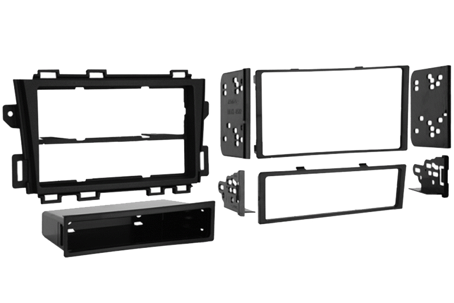 Nissan Murano (2008-2014) Single/Double DIN car radio fascia adapter (CHARCOAL)