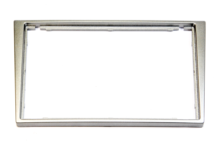 Vauxhall/Opel and Holden Double DIN car audio fascia adapter panel (MATT SILVER)