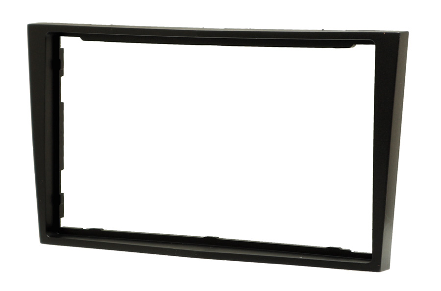 Vauxhall/ Holden Double DIN car audio fascia adapter panel (MATT BLACK)
