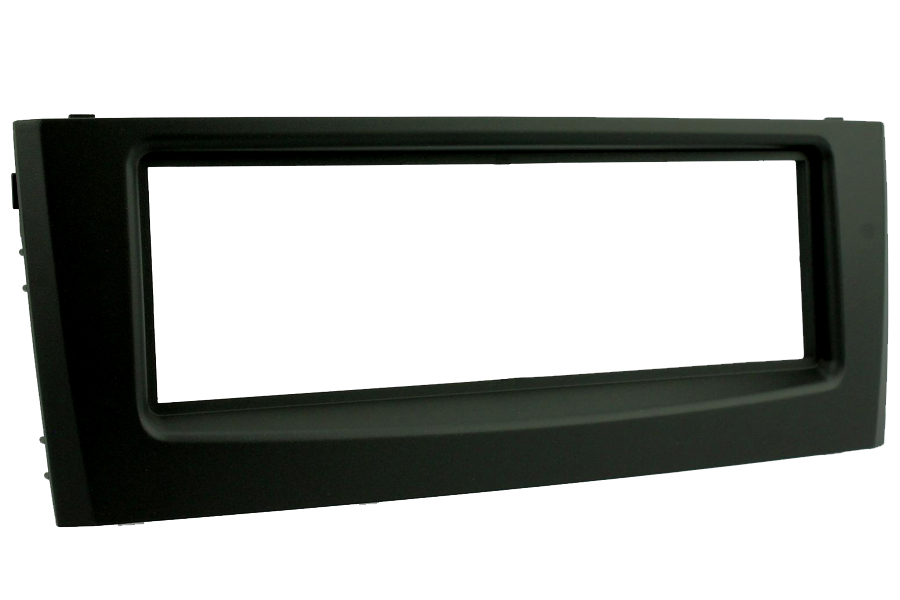 Fiat Grande Punto (05-10), Linea (2007 >) single DIN car audio fascia adapter panel (MATT BLACK)