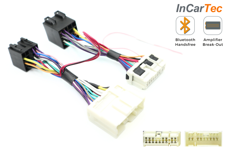 Nissan (Post 2000) ISO-T Harness mute SOT lead/ hands-free Bluetooth/ amplifier break-out cable
