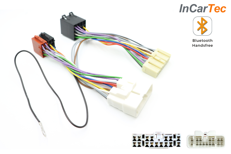 Isuzu D-Max (2006-2016) Trooper (1995-2007) ISO-T Harness mute SOT lead/ hands-free Bluetooth cable