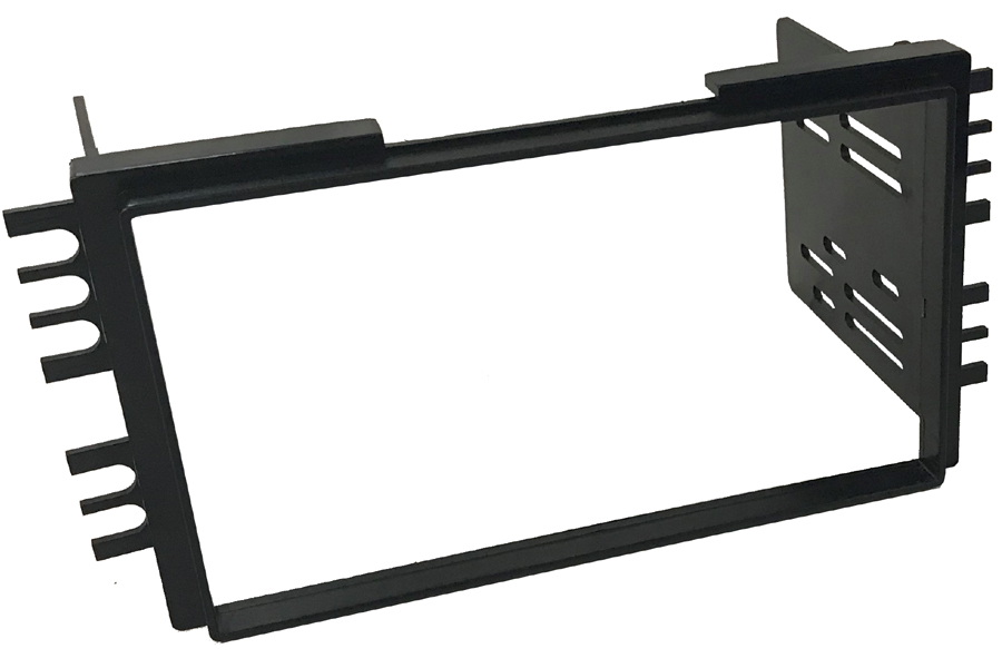 Hyundai Coupe (2002-2009) and Santa Fe (2001-2005) Double DIN car radio fascia (MATT BLACK)