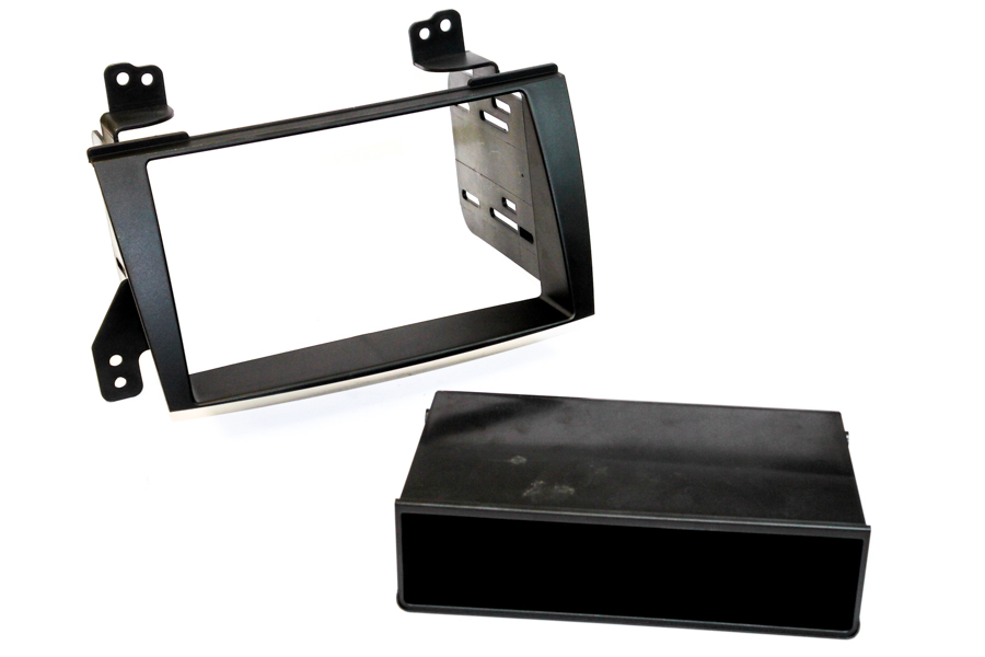 Hyundai Sonata (2009 Onwards) Single/Double DIN fascia adapter panel (MATT BLACK)