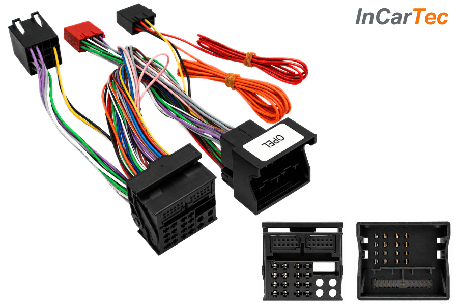Vauxhall / Opel Quadlock ISO SOT Cable for Hands-Free Kits