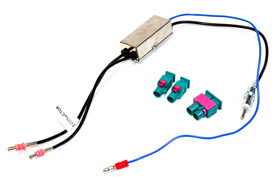 Aerial adapter D.Fakra to din with DIVERSITY