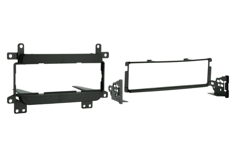 Suzuki Grand Vitara (2003-2005) Single DIN car audio fascia adapter panel (MATT BLACK)