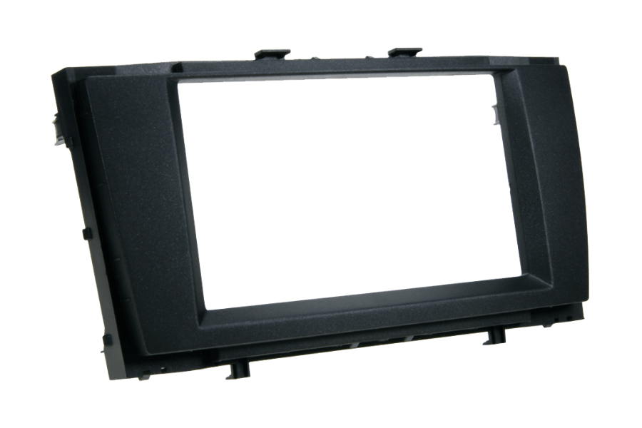 Toyota Avensis (2009-2015) Double DIN car audio fascia adapter panel (BLACK)