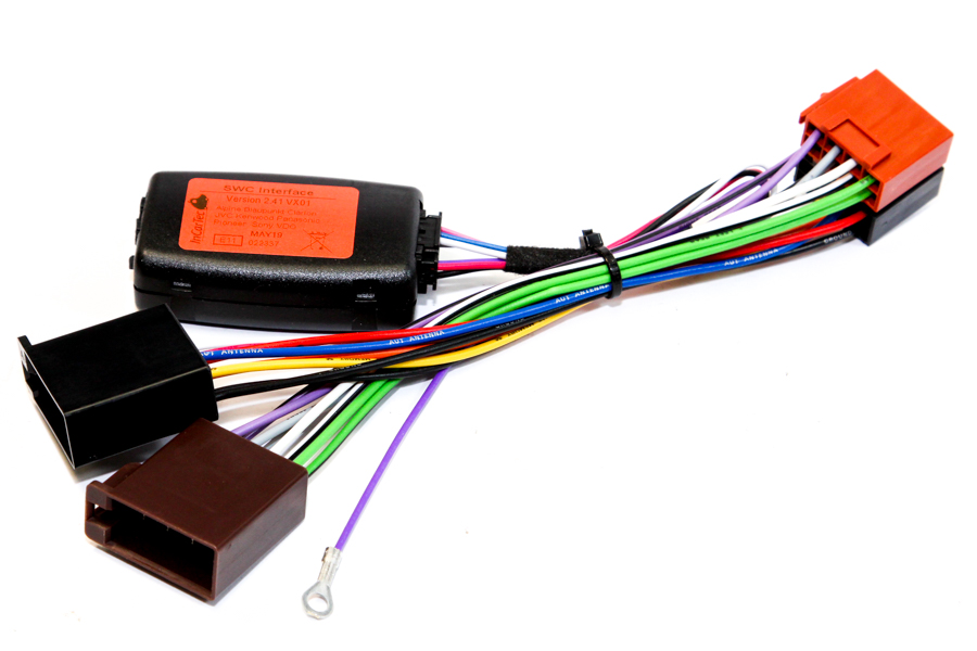 Vauxhall/ Opel Steering wheel audio control interface & ISO cable