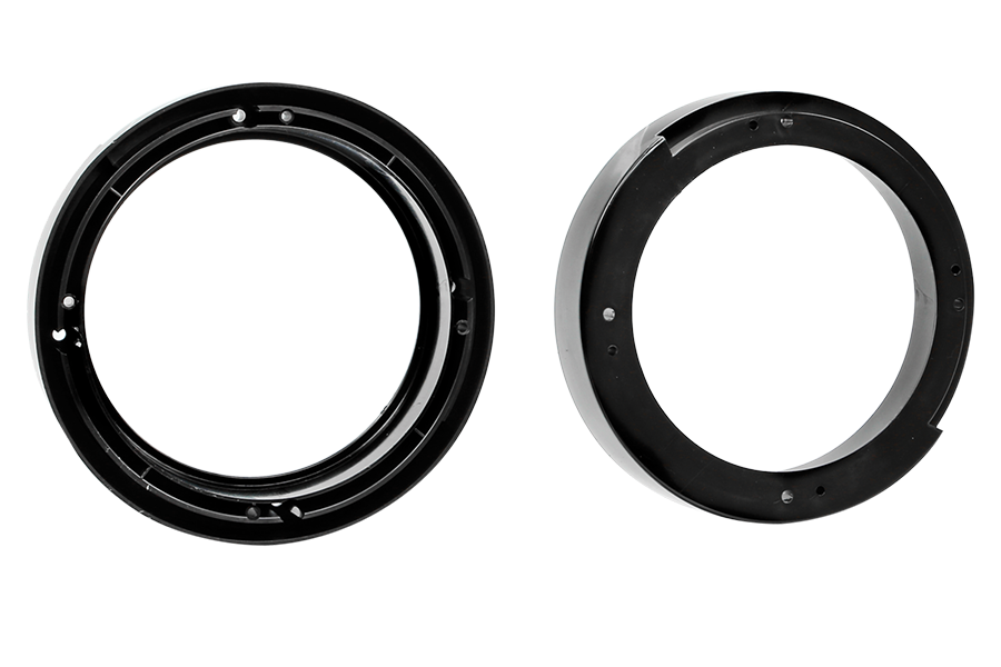 VW Polo, Fox, Beetle, Lupo 165mm front and rear door speaker adapter rings/panels 