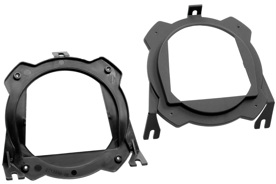 Vauxhall/ Opel Corsa B,C, Tigra 130mm/ 5" rear side shelf speaker adapter rings/panels 