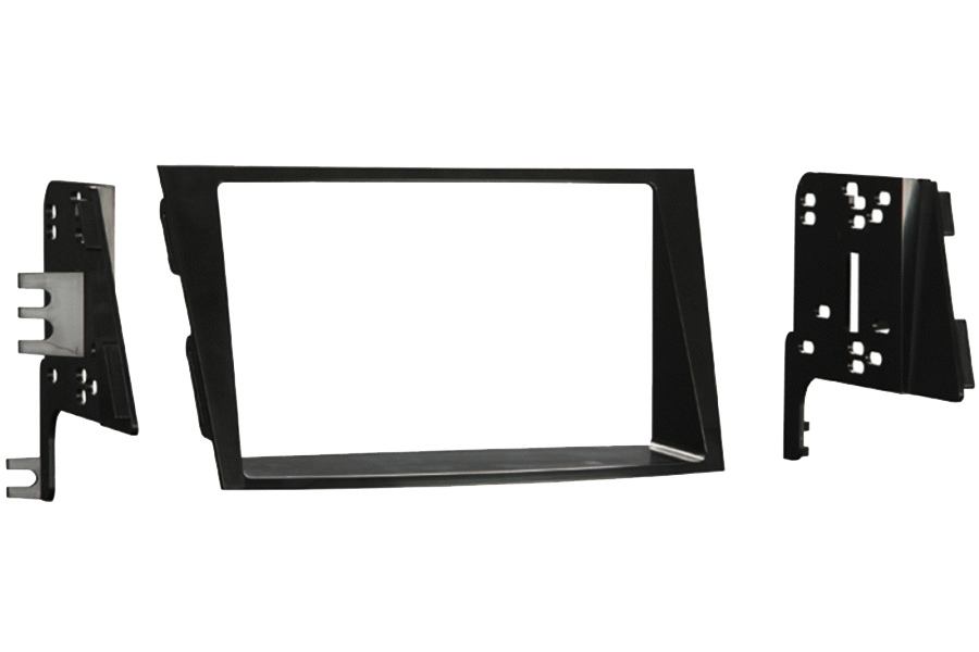 Subaru Legacy (2009-2014) Outback (2009-2015) WITHOUT NAV Double DIN car audio fascia (MATT BLACK)