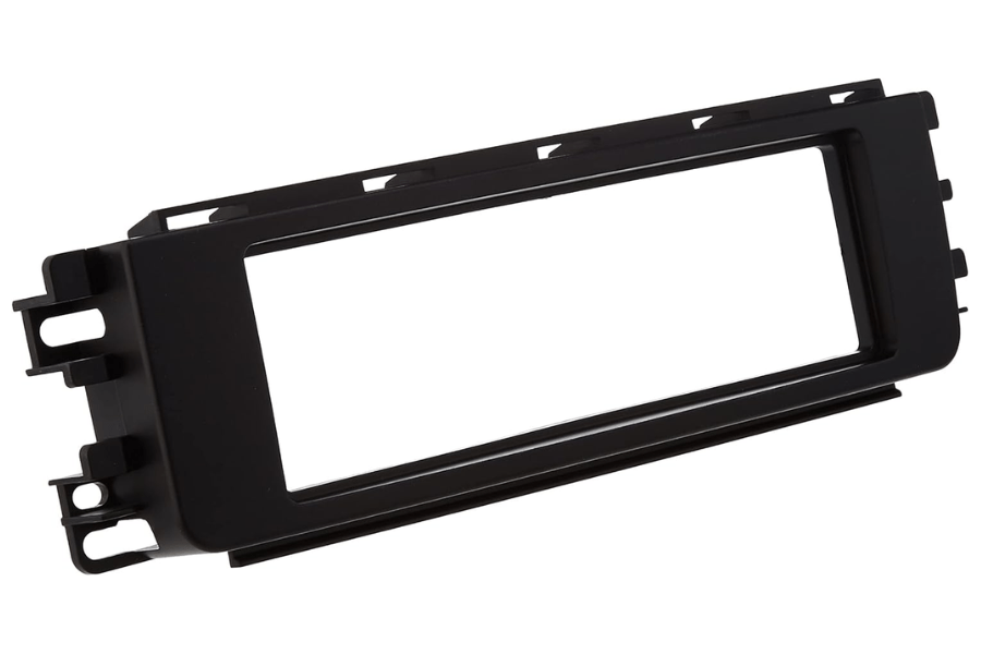 Smart ForFour 1st Gen (W454) (2004-2006) Single DIN car audio fascia adapter panel (MATT BLACK)