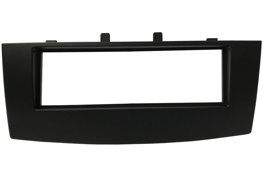 Mitsubishi Colt (2009 Onwards) Single DIN car audio fascia adapter panel (MATT BLACK)