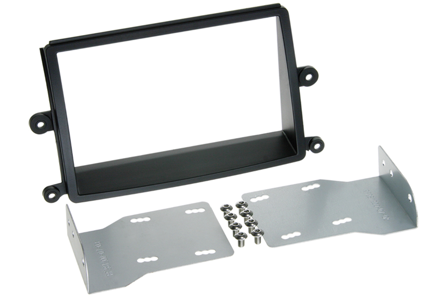 Mitsubishi L200 (2006-2015) Double DIN car radio fascia adapter panel (WITHOUT DISPLAY)