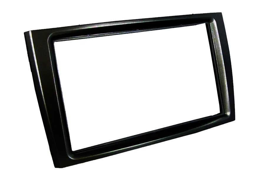 Peugeot 308 (T7) (2008-2013) Double DIN car radio fascia adapter panel (GLOSS BLACK)