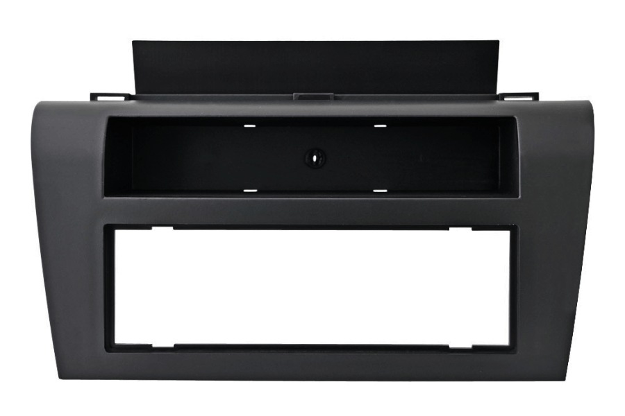 Mazda 3 (1st gen) BK (2003-2008) Single DIN car audio stereo fascia adapter panel (MATT BLACK)