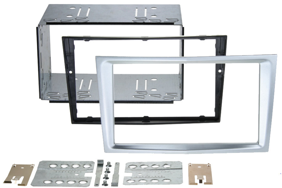 thumbnail image 2 of Motor Guard Radio Stereo Facia Surround Kit Black FP-19-00 For Vauxhall Vectra Vivaro 2 of 4