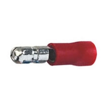 Red male bullet 4mm