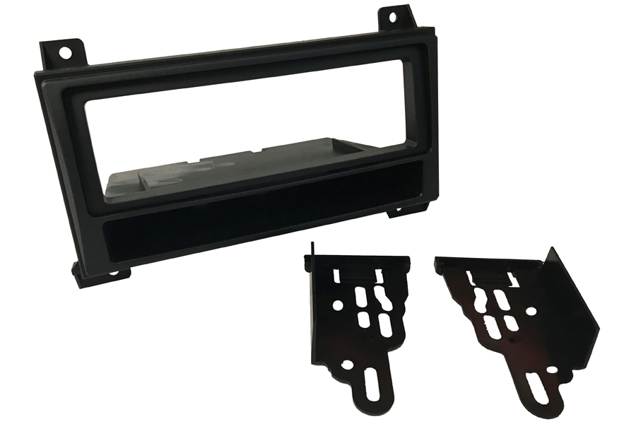 Jeep Grand Cherokee/ Dodge Durango (2011-2013) Single DIN car audio stereo fascia (MATT BLACK)