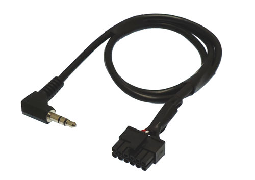 Alpine patch lead for use with 49- series steering wheel control interfaces