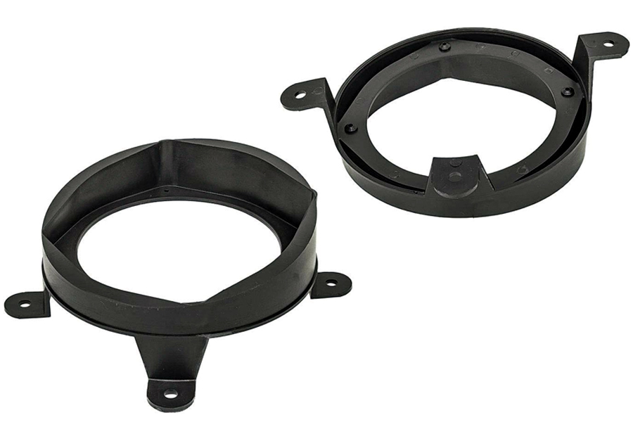 Mercedes M-Class W164 (2005-2010) 130mm front and rear door speaker adapter rings/panels 