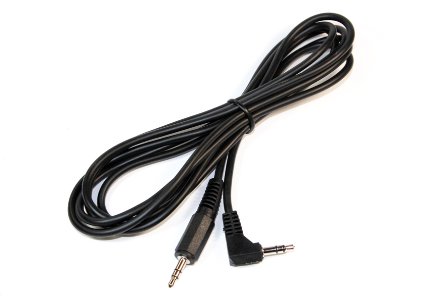 3.5mm jack to jack right angle cable for MP3 2m