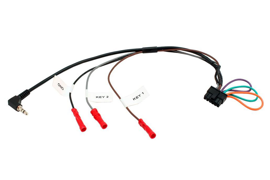 Universal head-unit patch lead for 29-CT series steering wheel control interface