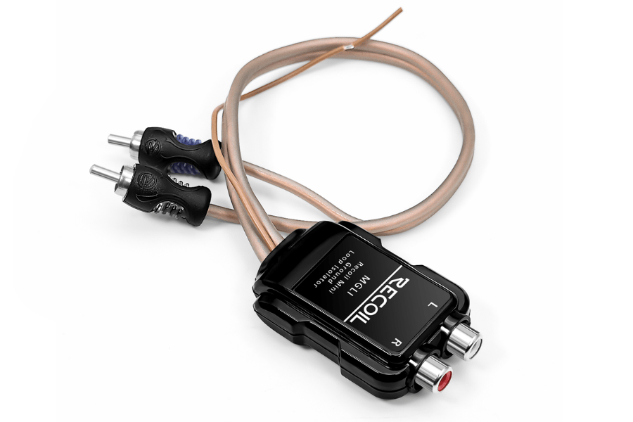 MGLI Super Mini 2-Channel RCA Stereo Ground Loop Isolator/ Audio Signal Noise Filter