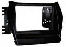 Hyundai Santa Fe (2013-2019) Double DIN car radio fascia adapter panel (MATT BLACK)
